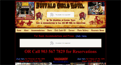 Desktop Screenshot of buffalogirlshotel.com